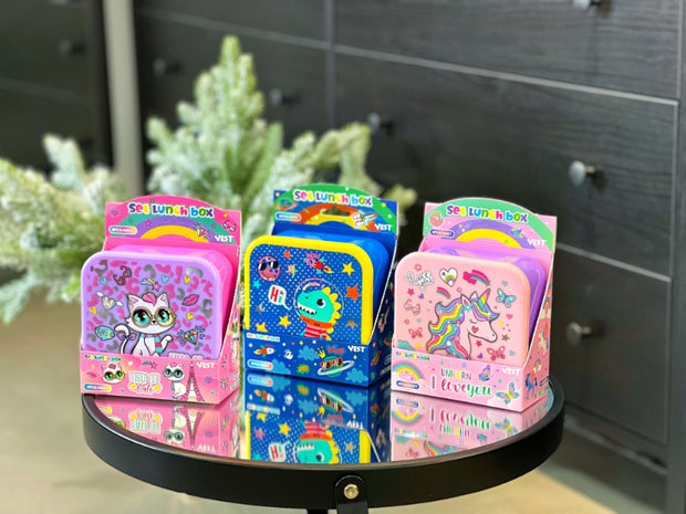 Kids Lunchbox set of 4 - The Write Stuff