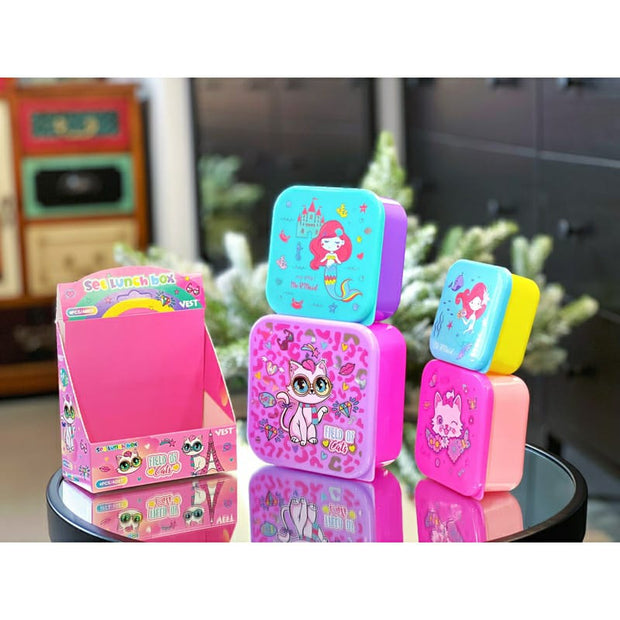 Kids Lunchbox set of 4 - The Write Stuff