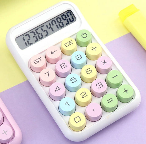 Electronic Multicolour Calculator