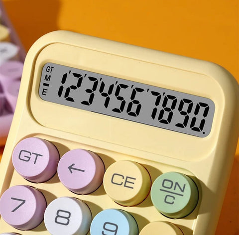 Electronic Multicolour Calculator