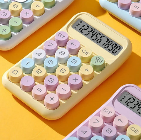 Electronic Multicolour Calculator