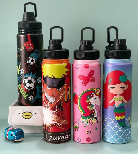 5D Print Steel Insulated Water Bottle