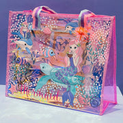 Vest Holographic Tote Bag -Mermaid/ Follow Your Dream/Yes you Can