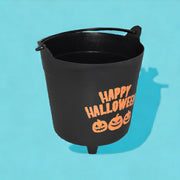 Happy Halloween Black Bucket for Party