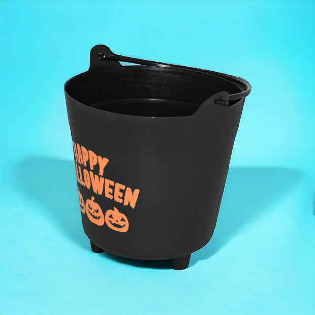 Happy Halloween Black Bucket for Party