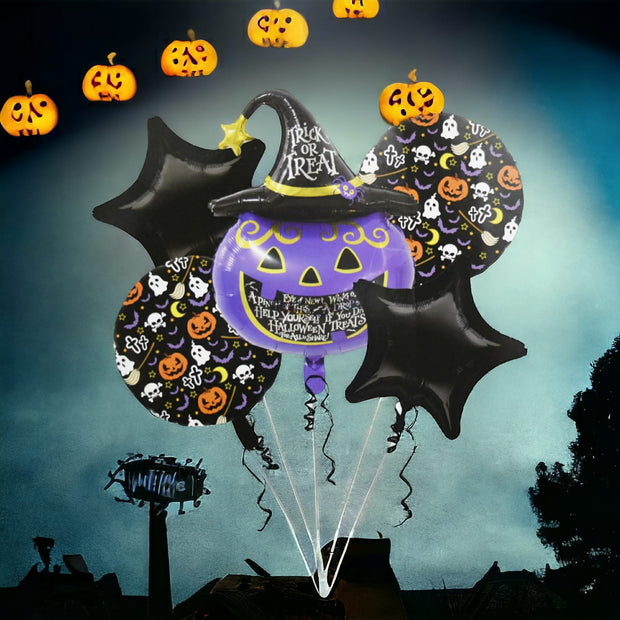 Halloween Home Decor Pumpkin Balloons - The Write Stuff
