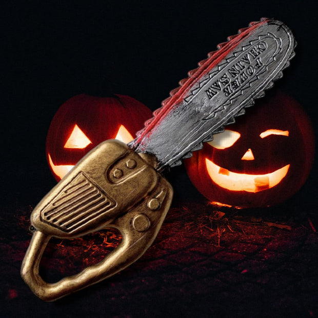 Halloween Party Bloody  Chain Saw Machine Prop - The Write Stuff