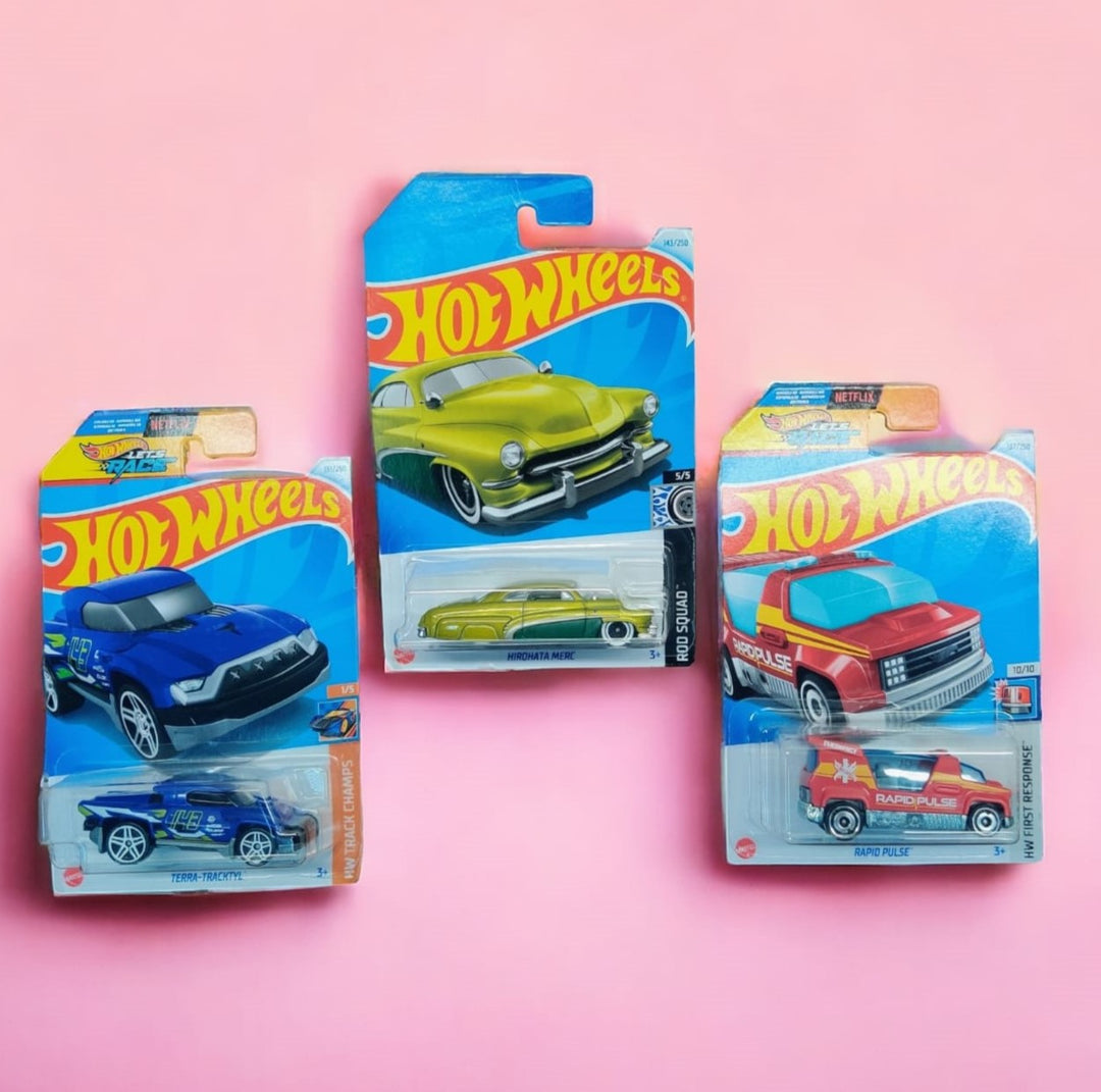 Hot Wheel M-Case Hirohata Merc Set of 3 | The Write Stuff