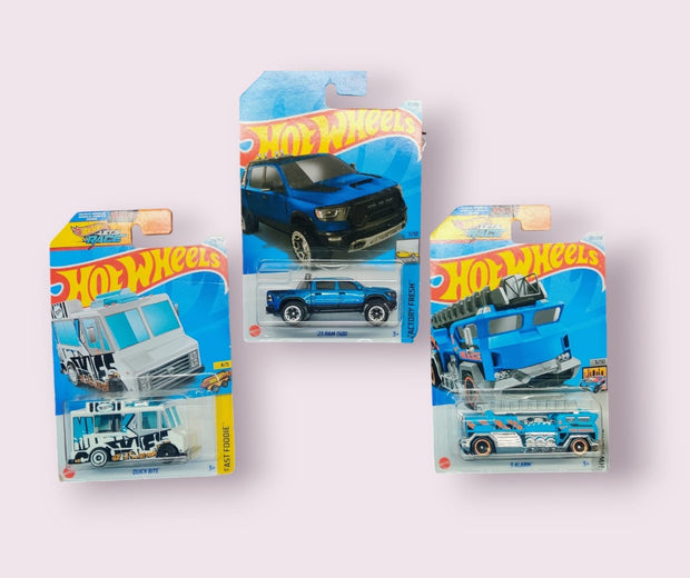 Hot Wheels 23 Ram 1500 ( Set of 3 )