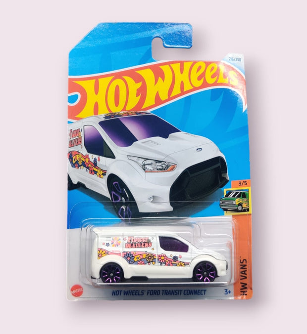 Hot Wheels M-Case Ford transit Connect Set of 3