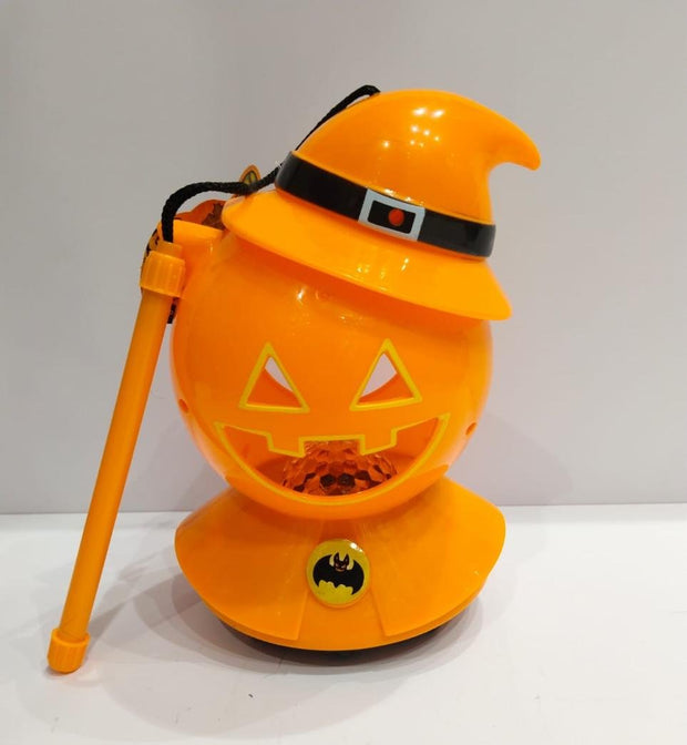 Halloween Rotating Pumpkin With LED Light - The Write Stuff