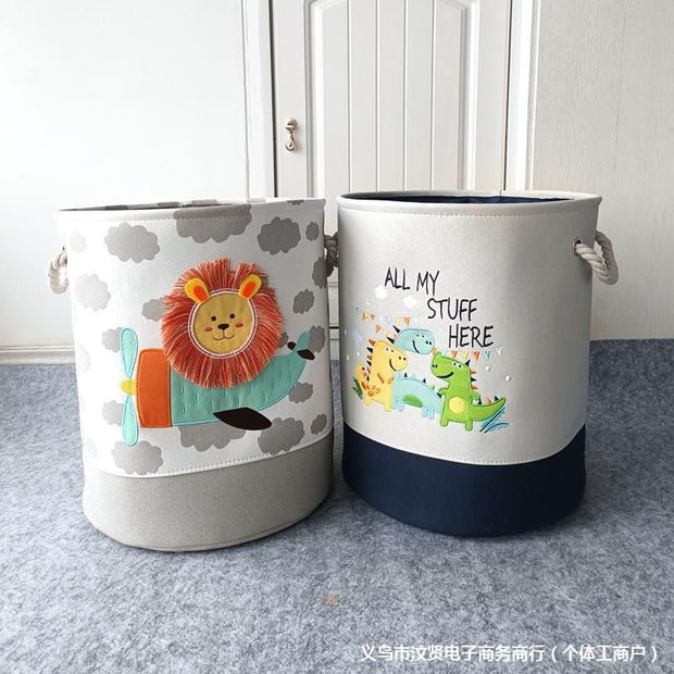 Foldable Toys Basket For Kids Room