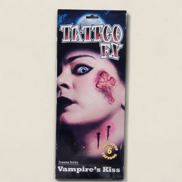Halloween - Vampire's Kiss Tattoo - The Write Stuff