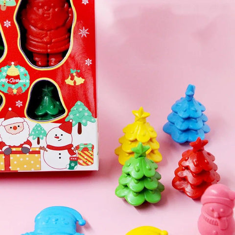 Christmas 3D shape Crayons