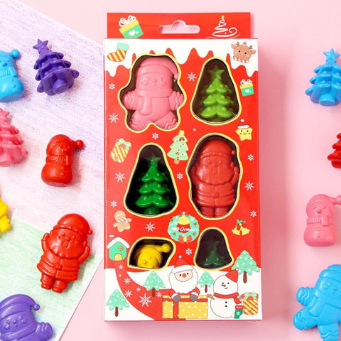 Christmas 3D shape Crayons