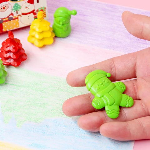 Christmas 3D shape Crayons