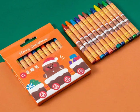 Christmas Crayons set of 12