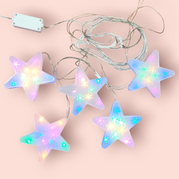 Xmas Star Multicolor LED String Light