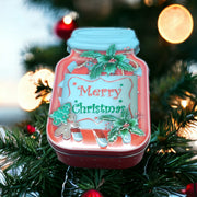 Xmas Jar shape Tin Box