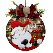 Wooden Merry Christmas Door Hanging