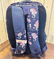 Unicorn Seahorse School Backpack- 17 Inches