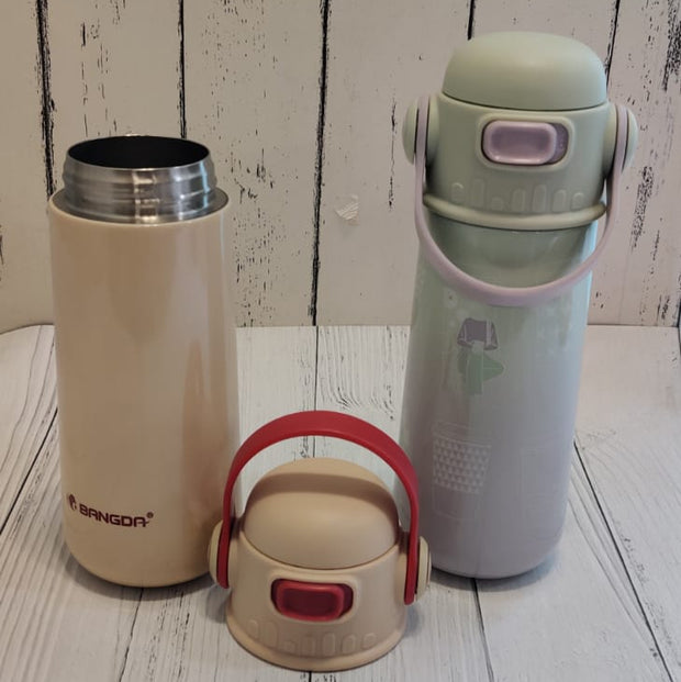 Stainless Steel Insulated water Bottle With Handle- 550ml - The Write Stuff