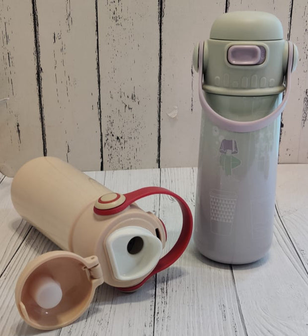 Stainless Steel Insulated water Bottle With Handle- 550ml - The Write Stuff