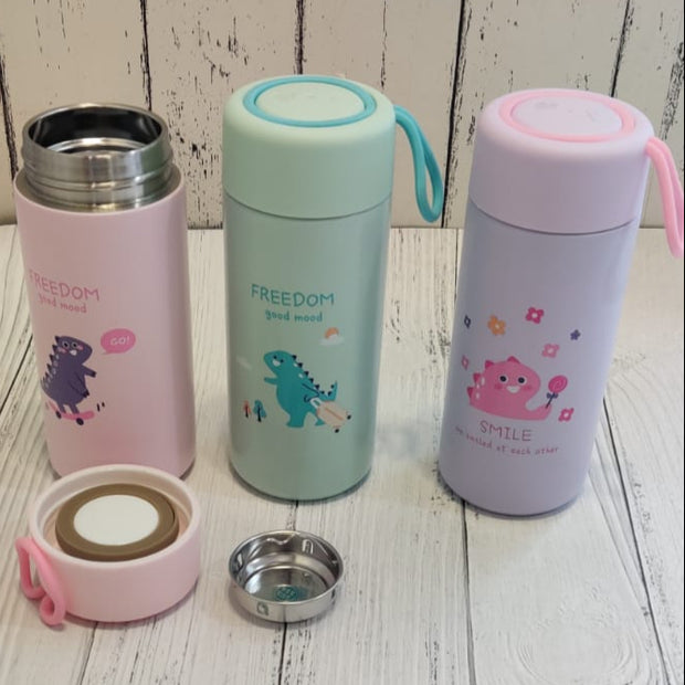 Stainless Steel Dino Vacuum Cup-300ml - The Write Stuff
