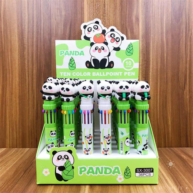 10 in 1 Panda Pen Set - The Write Stuff