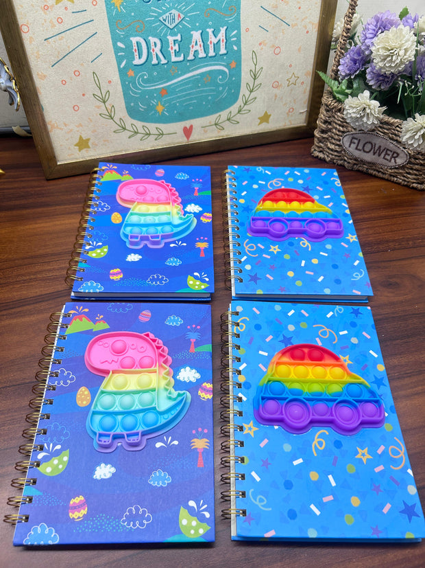 POP IT DIARY DINO & CAR - The Write Stuff