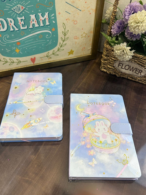 Angel Bunny Magnetic Notepad Diary