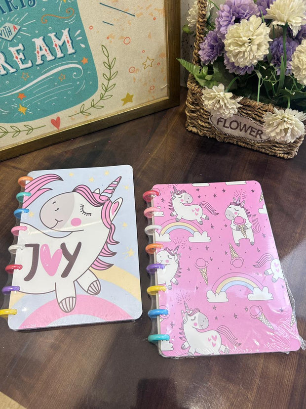 Unicorn Notepad Diary