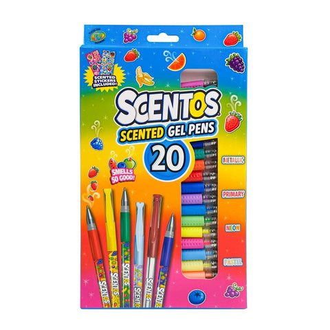SCENTOS SCENTED GEL PEN 20 - The Write Stuff