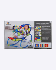 Mastela New Born to Toddler Rocker Bouncer Animal Print - The Write Stuff