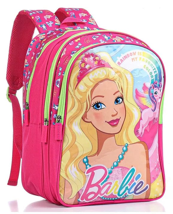 Striders Barbie Rainbow School Bag - The Write Stuff