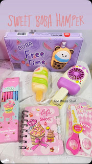 Sweet Boba Stationery Gift Hamper -  Rakhi & Birthday Special - The Write Stuff