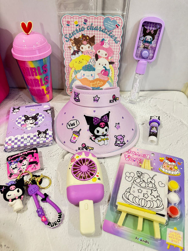 Kuromi Love Festival Hamper –  Sanrio Inspired Rakhi Gift Box - The Write Stuff