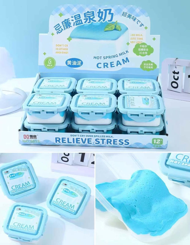 Hot Spring Milk and Macron Slime – Cherry & Cream and Macaron - The Write Stuff