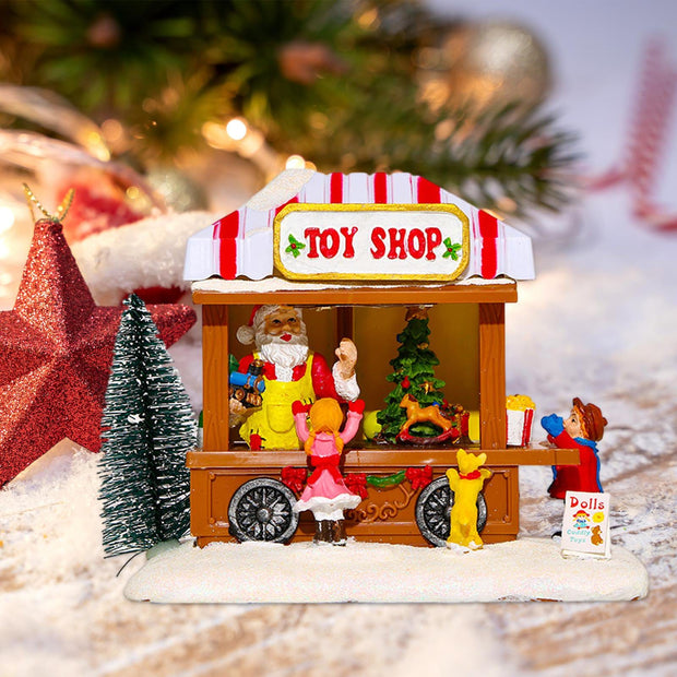 Christmas Toy Shop Musical ShowPiece Lamp - The Write Stuff