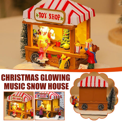 Christmas Toy Shop Musical ShowPiece Lamp - The Write Stuff