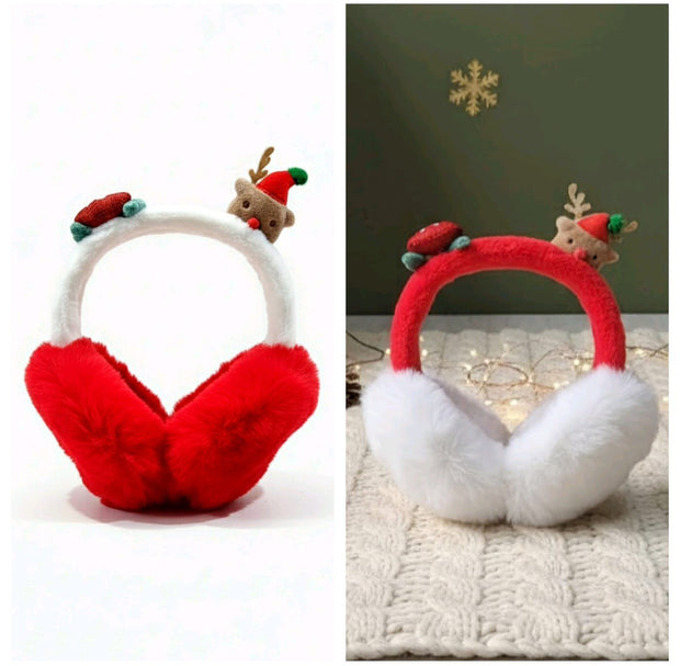 Christmas Reindeer Ear Muff - The Write Stuff