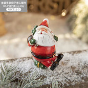 Christmas Mini Santa Figurines - The Write Stuff