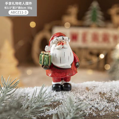 Christmas Mini Santa Figurines - The Write Stuff