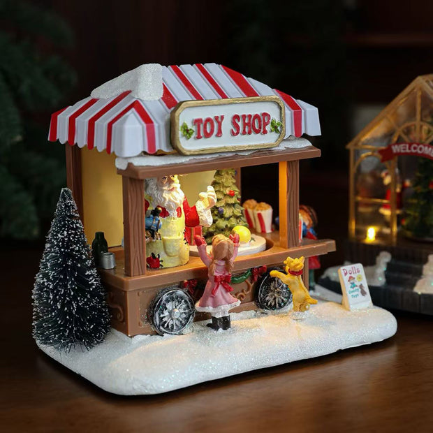 Christmas Toy Shop Musical ShowPiece Lamp - The Write Stuff