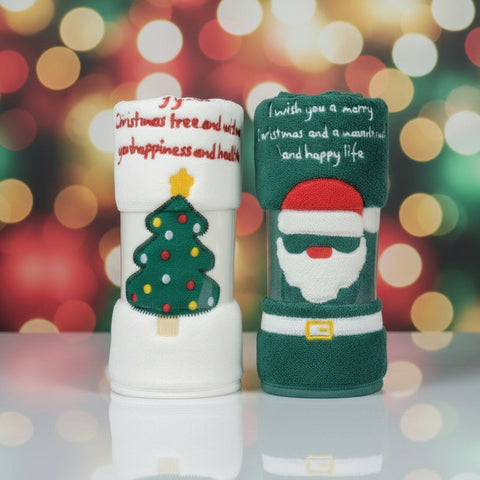 Christmas Plush Towel