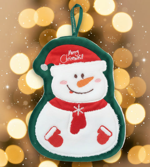 Christmas Snowman Mini Towel