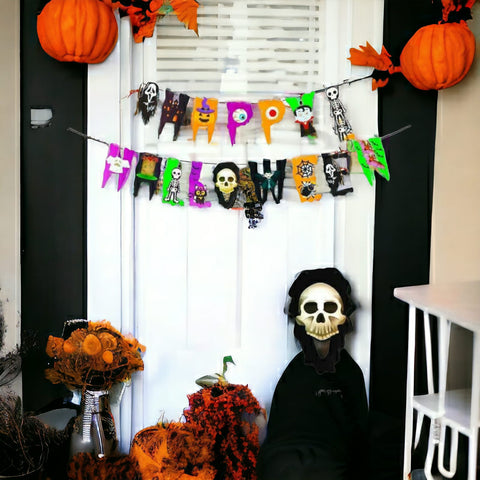 Halloween Party Decor Wall Banner