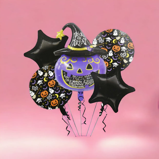 Halloween Home Decor Pumpkin Balloons - The Write Stuff