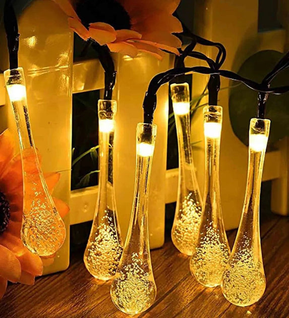 Water Drop LED String Light For Christmas