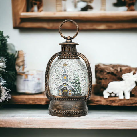 Christmas Mini Lantern With LED Light